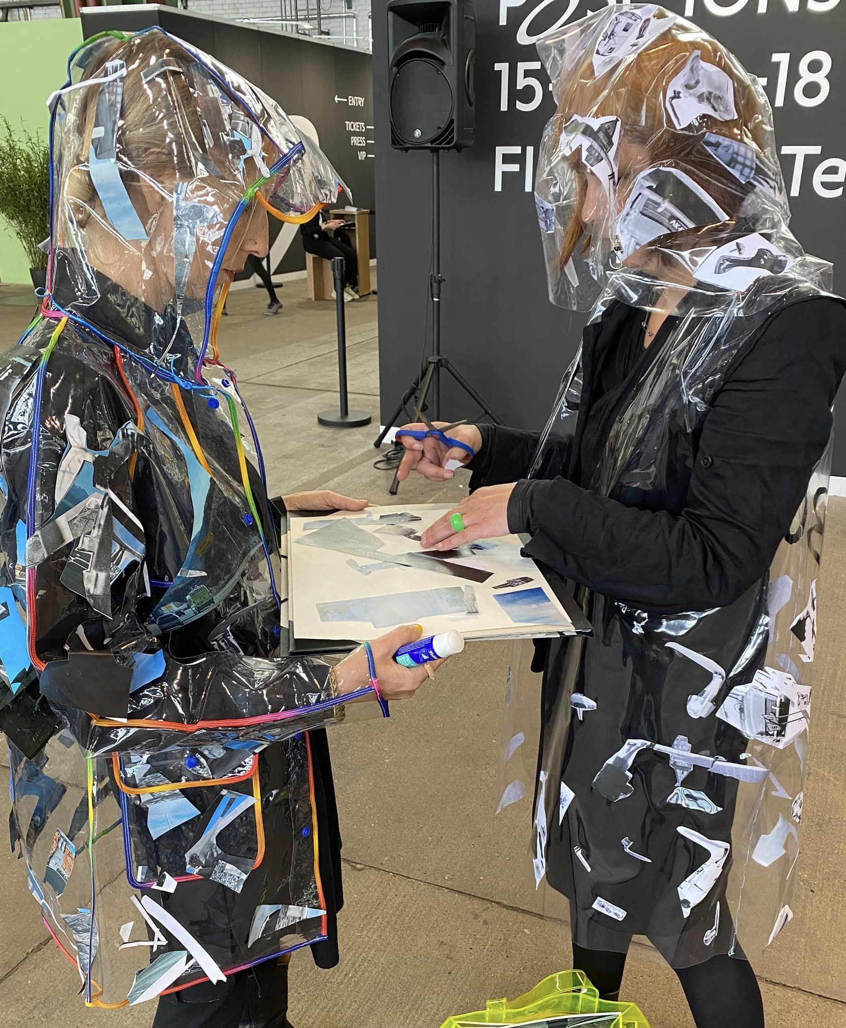 christine clinckx performance Cellule Combatant CollagistesCCC 
